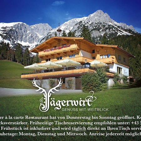 Boutique-Pension Jaegerwirt Scheffau am Wilden Kaiser Eksteriør bilde