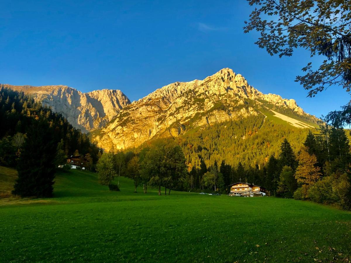 Boutique-Pension Jaegerwirt Scheffau am Wilden Kaiser Eksteriør bilde