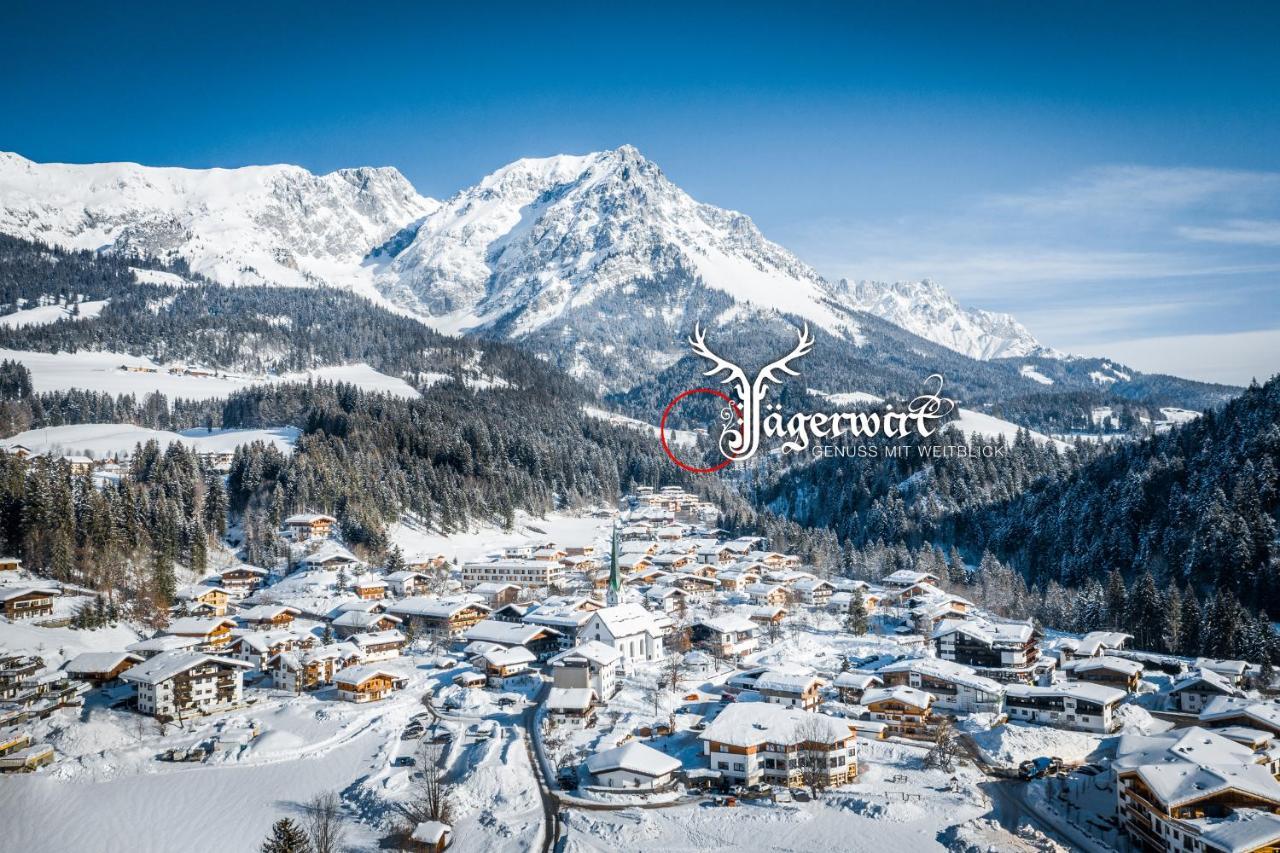 Boutique-Pension Jaegerwirt Scheffau am Wilden Kaiser Eksteriør bilde