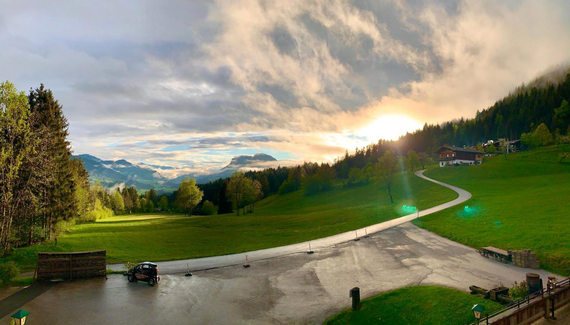 Boutique-Pension Jaegerwirt Scheffau am Wilden Kaiser Eksteriør bilde